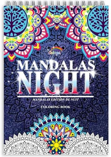 Colorya Mandalas Night Vol. I libro de colorear adultos